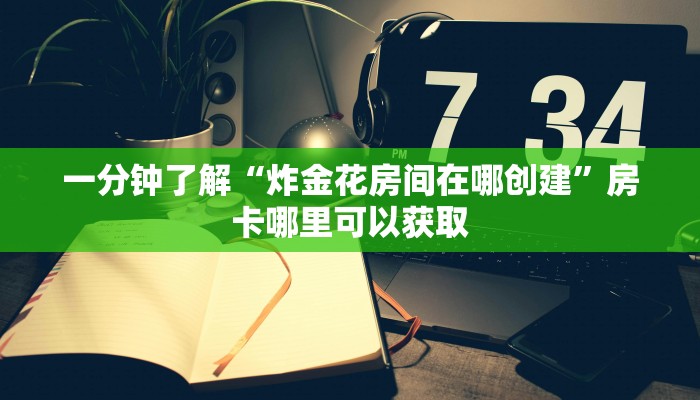 一分钟了解“炸金花房间在哪创建”房卡哪里可以获取